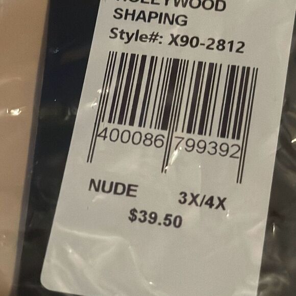 Frederick’s Of Hollywood Shaping Teddy Bodysuit Nude Plus Size 3X/4X - Picture 4 of 5